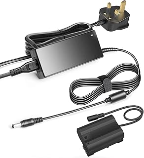 F1TP EH-5 Plus EP-5B AC Power Supply Adapter EN-EL15 Dummy Battery kit for Nikon Z5 Z6 Z7 Z6II Z7II P520 P530 D500 D600 D610 D750 D780 D800 D810 D850 D7000 D7200 D7500 1 V1 Cameras