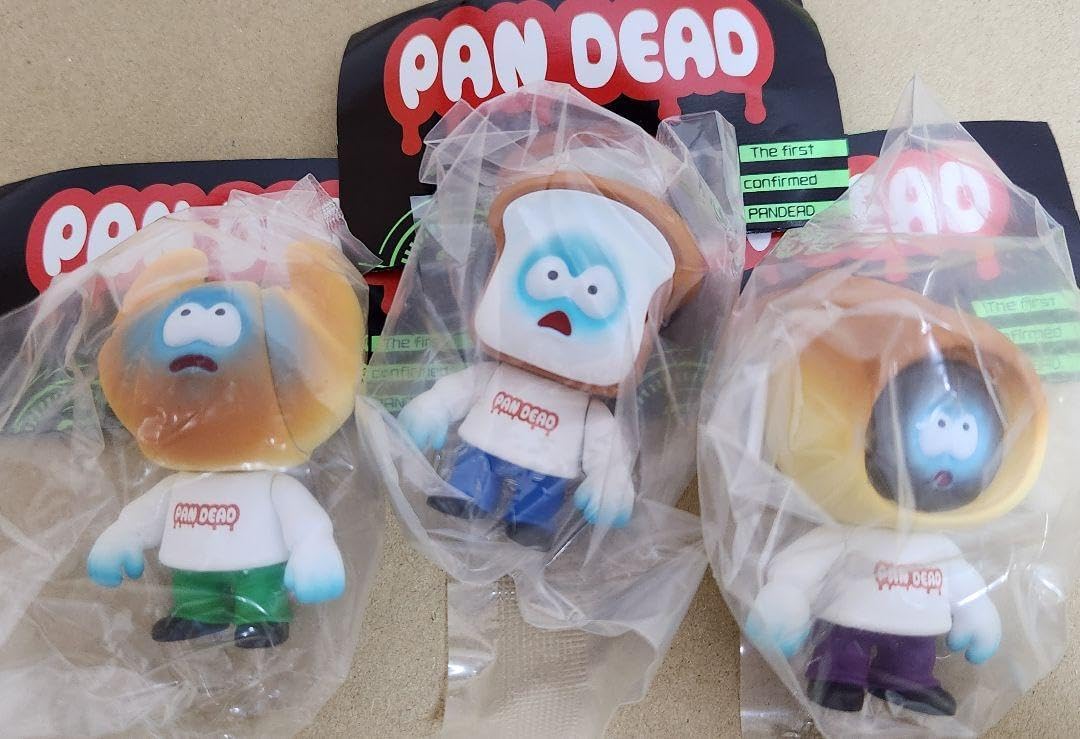 PAN DEAD パンデッド ソフビ フィギュア 3体セット ガチャ ホビー