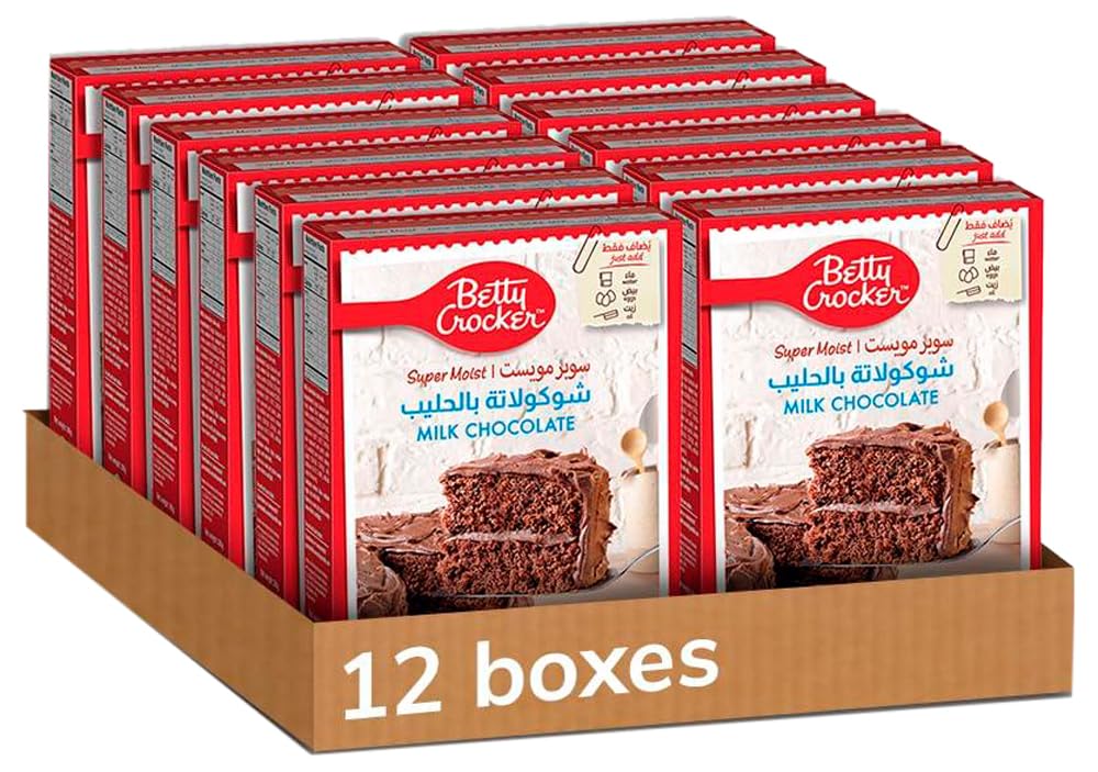 Milk Chocolate Cake Mix 360g, Pack of 12
