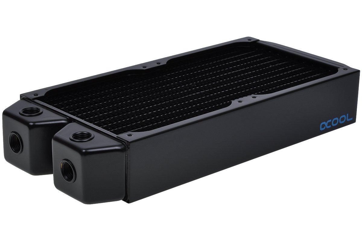Alphacool 14164 NexXxoS XT45 Full Copper 240mm Radiator - CPU Wasserkühlung - Kupfer/schwarz