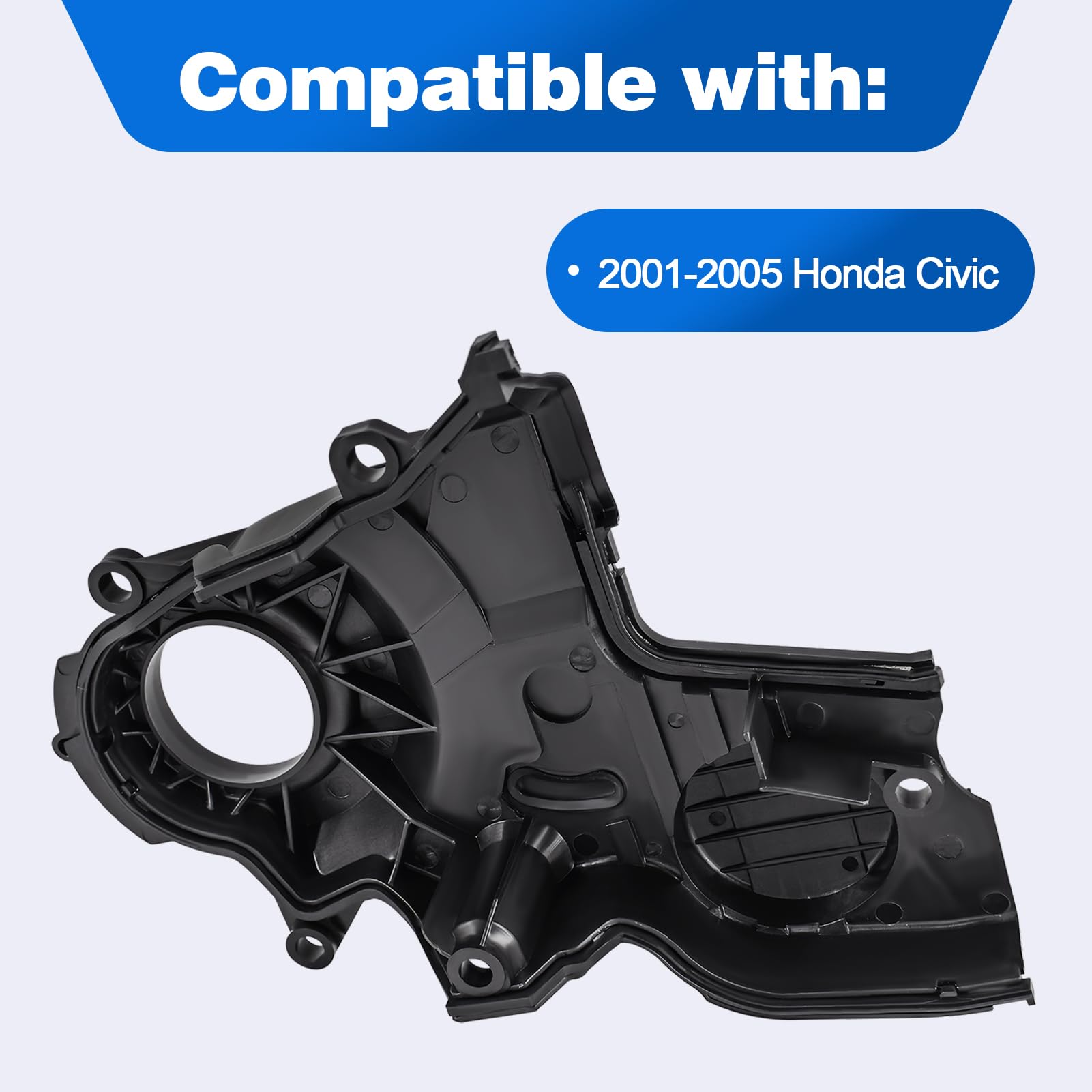 DNJ PG220 Oil Pan Gasket Set For 01-05 Honda Civic 1.7L L4 SOHC