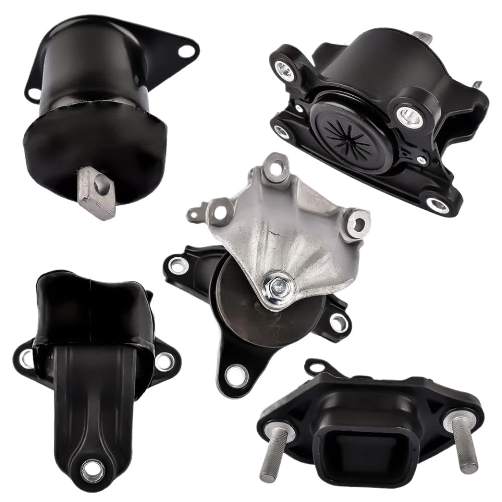 Ddywtrnnb Onecolor Set Of 5 Engine Motor And Transmission Mount Kit A4565 A4570 A4572 A4584 A4561 Compatible With Honda Accord Tsx 2.4L Auto Trans