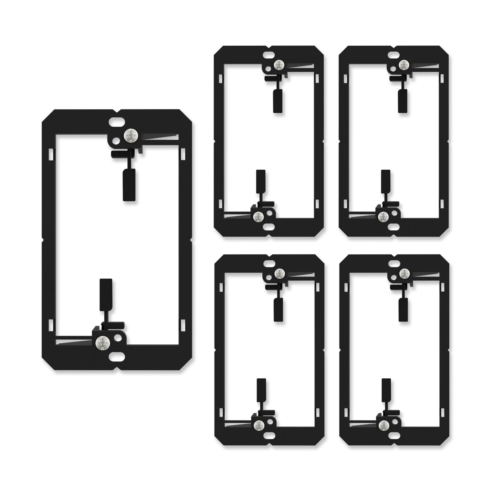 iwillink 1 Gang Low Voltage Mounting Bracket, Black, 10-Pack — Amazon image 9