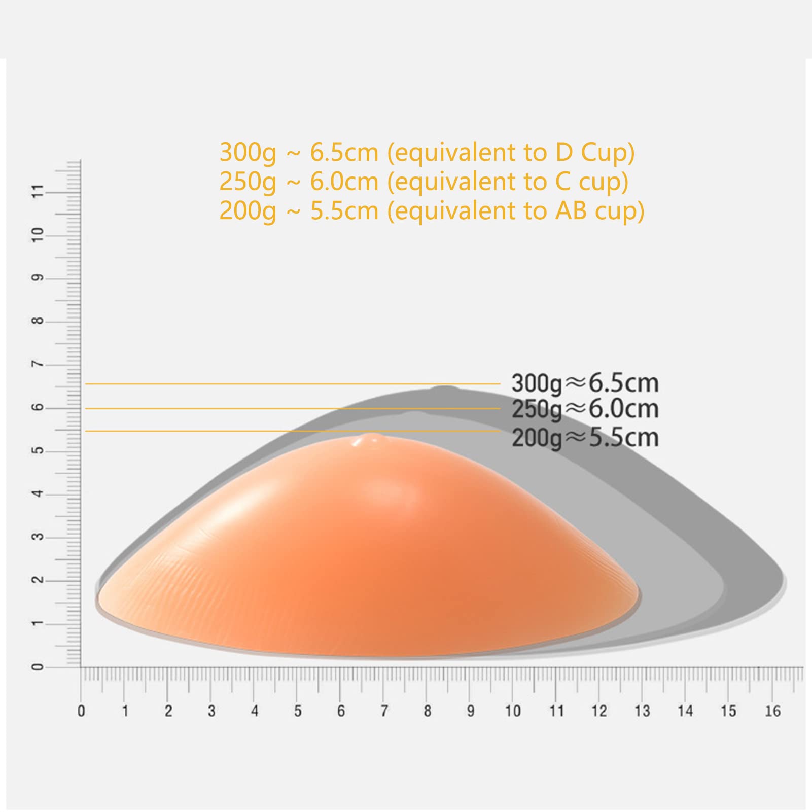 Almohadillas triangulares de silicona para el pecho, insertos para brasier de bikini, realzadores de pecho