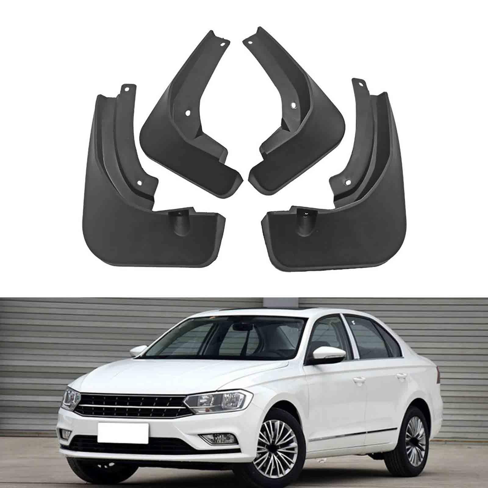 YPSBBHD Car Mud Flaps Fender Splash Guards, Compatible with VW Bora 2016-2018, Splashproof Exterior Accessories for Car Wheel Protector