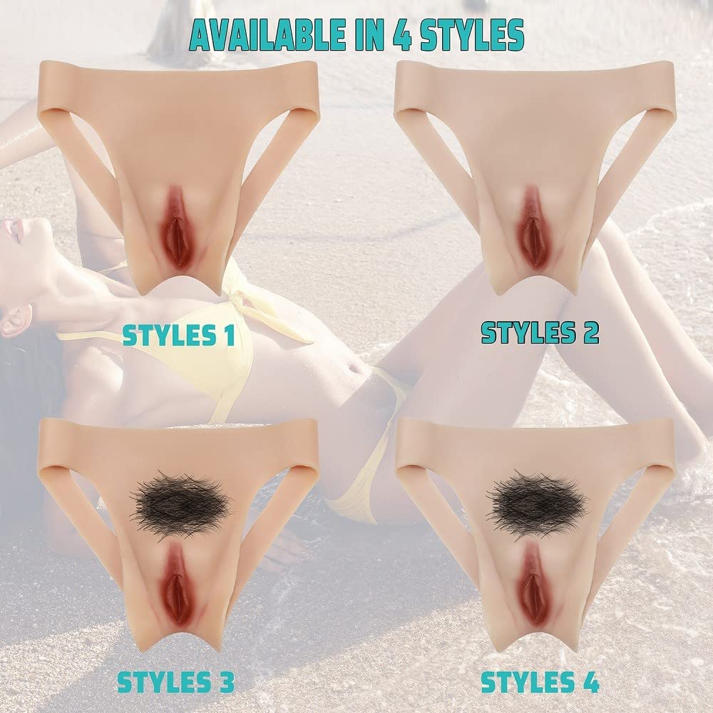 AD1 Culotte De Travestissement Slip Gaff Caché pour Homme String De Type Y à ContrôLe des Orteils De Chameau Enfichable Parfait pour Crossdresser Transgenre Drag Queen