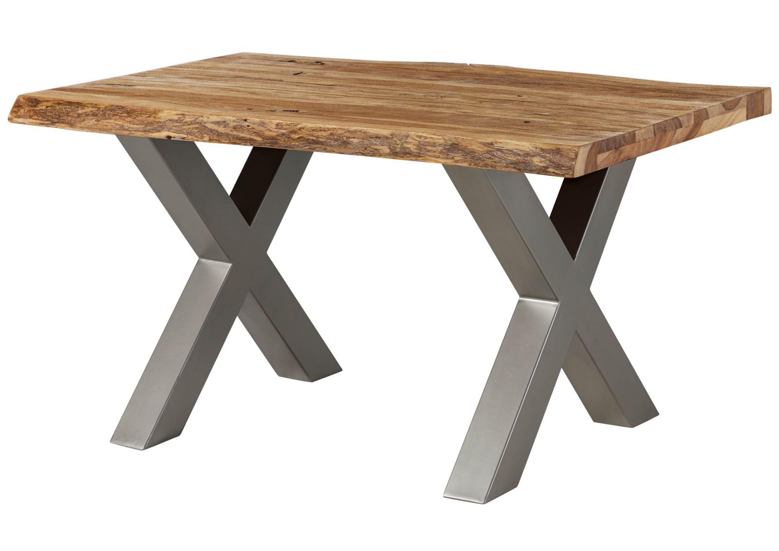 Table à rallonge en bois massif SALFORD – Élégance naturelle 200 à 300 cm