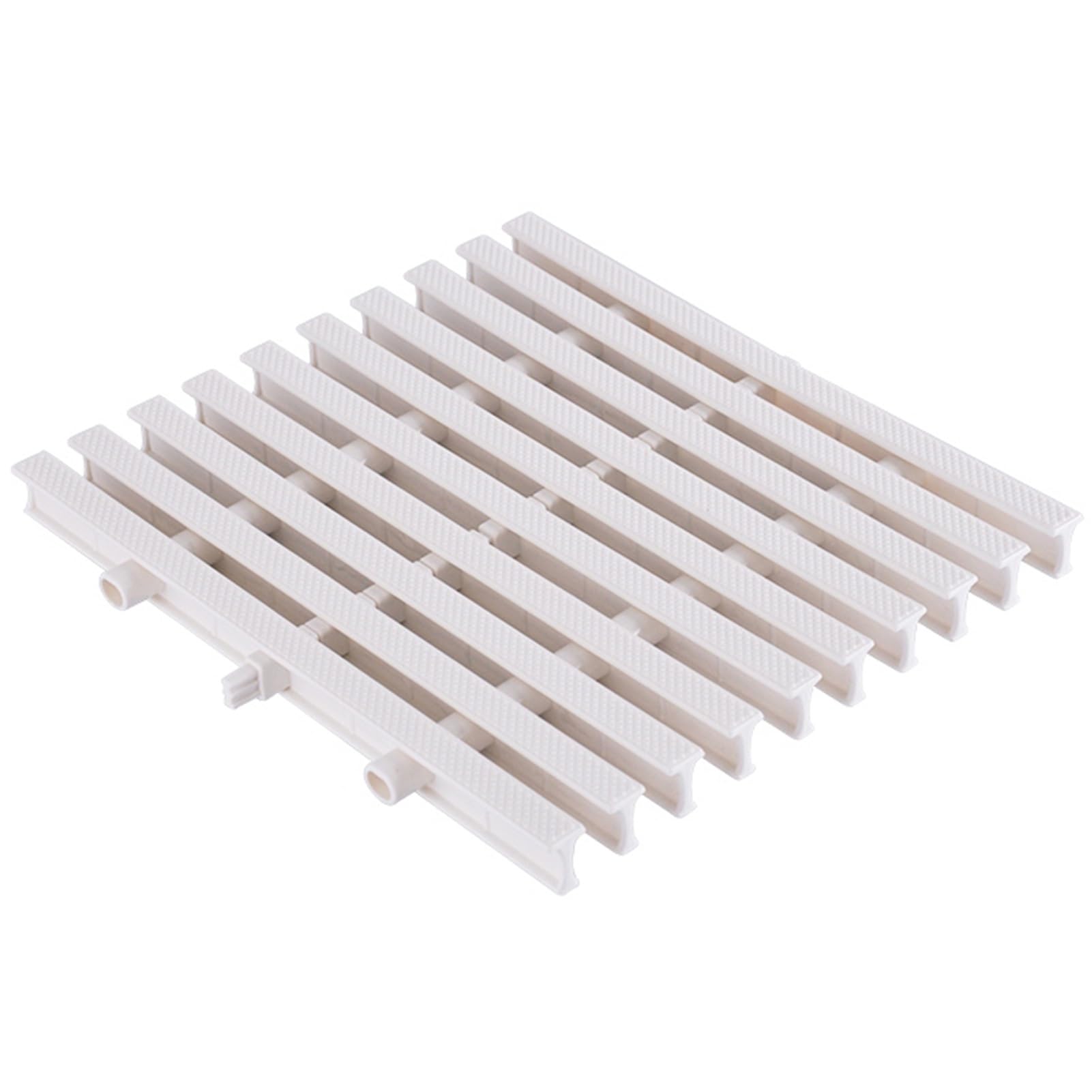 Sdcffc 25X100cm/9.85X39.38in Swimming Pool Drainage Grate Cover - 8Pcs Abs Plastic Shower Drain Grill, Channel Drain Filter For Patios, Driveways & Decks