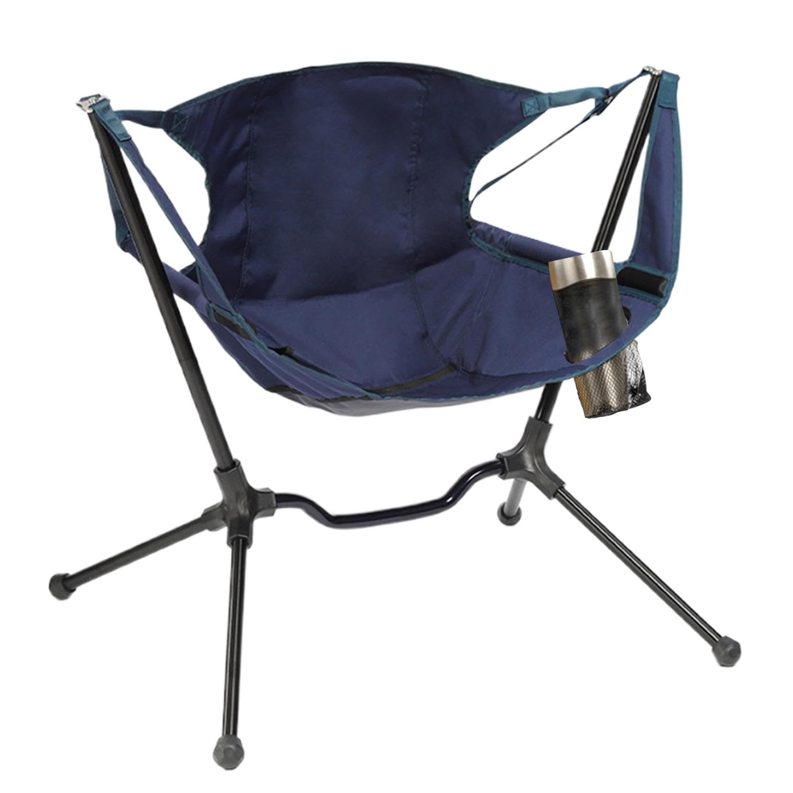 Chaise à bascule pliable de camping en toile Oxford avec sac