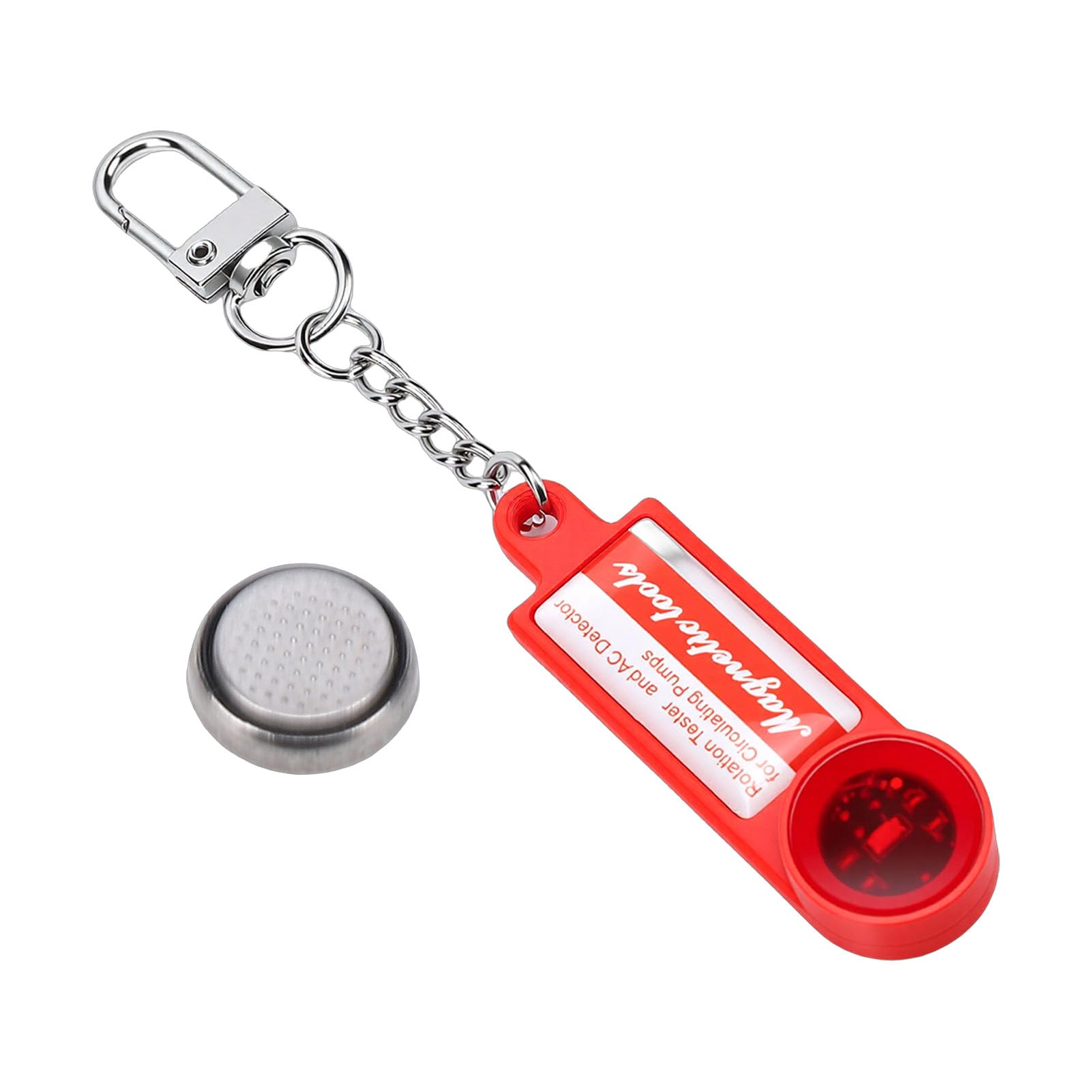 Testeur de Bobine D'électrovanne, Indicateur de Champ Magnétique avec Détecteur de Rotation de Pompe, pour L'entretien des Canalisations CVC et Bobines AC et DC