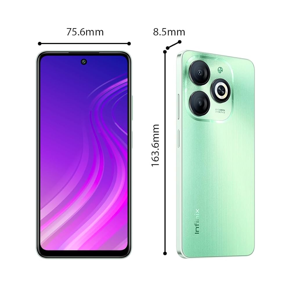 Infinix Smart 8 (RAM: 3+3GB, ROM: 64GB), 6.6