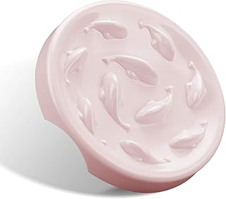 ComSaf Slow Feeder Bowl, Feeder Dish for Cats and Puppies, Anti-Gulping Interactive Bloat Stop Cat Food Bowl, Non-Slip Puz...