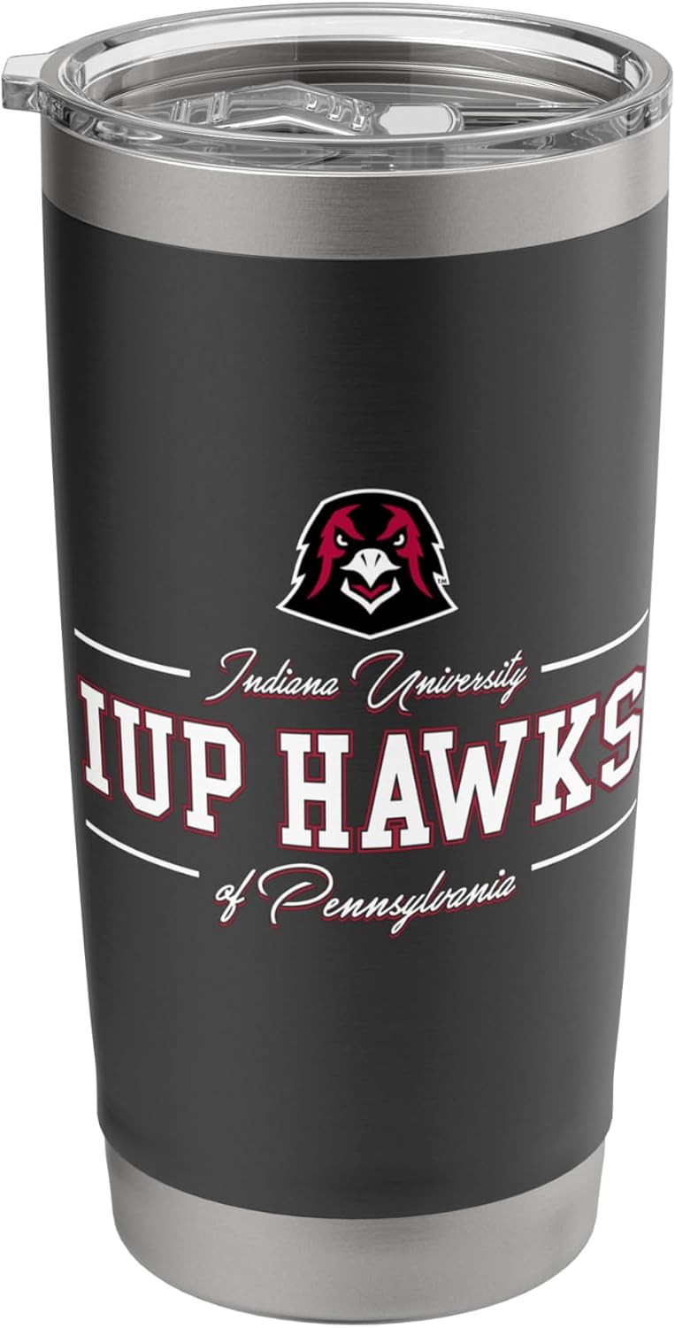 Indiana University Pennsylvania Hawks | IUP NCAA | AA00026 Stainless Steel Insulated Tumbler