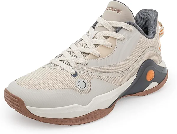 Red Tape Men's Fashion Sneakers, Casual Lace-Up Dress Shoes, Lightweight High Top Mens Shoes, Breathable Mesh Upper, Soft Insole, Anti-Slip Sole, Ideal for Walking, Running, Tennis & Daily Wear