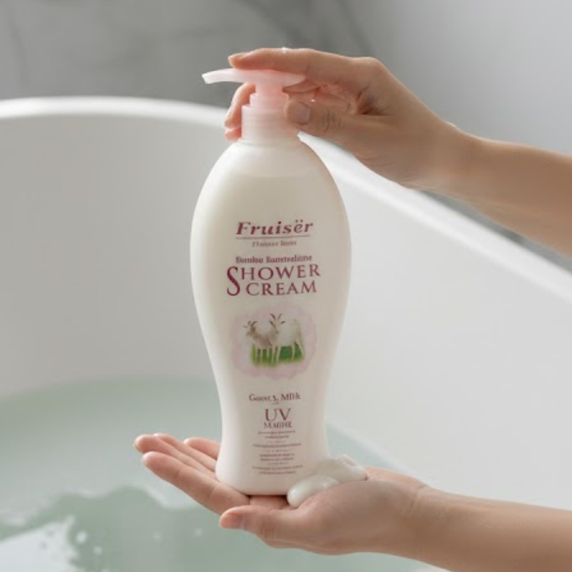 Buy Fruiserr Double Moisturising Shower Cream – 1000 ML