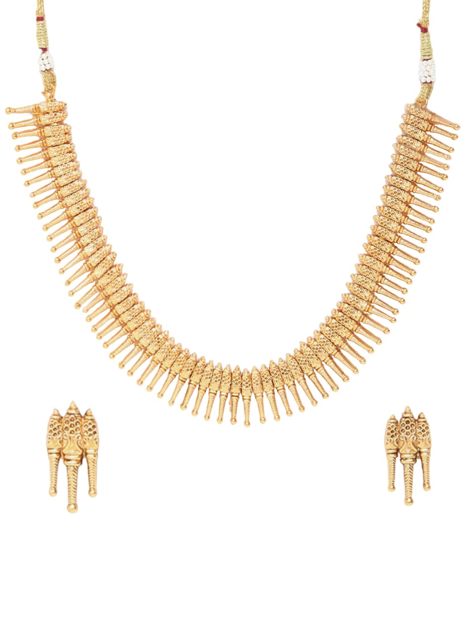 Griiham Classic collection Koorgi design Necklace Set (B0C8Z2Y9XD) Amazon Price History, Amazon Price Tracker
