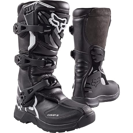 Fox Racing Unisex-Child Youth Comp 3 Motocross Boot