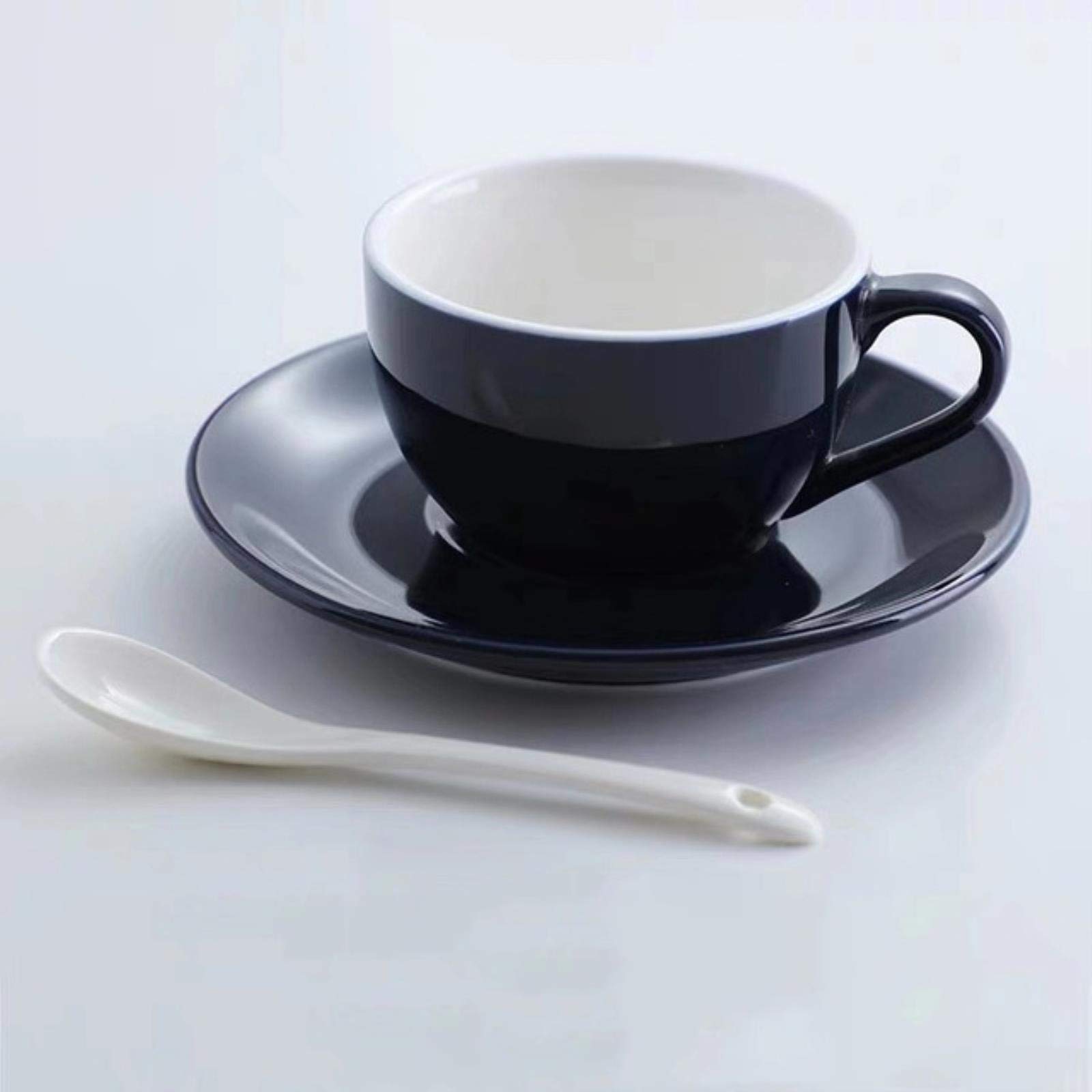Tasse à eau et cappuccino en céramique pour vos pauses café au bureau