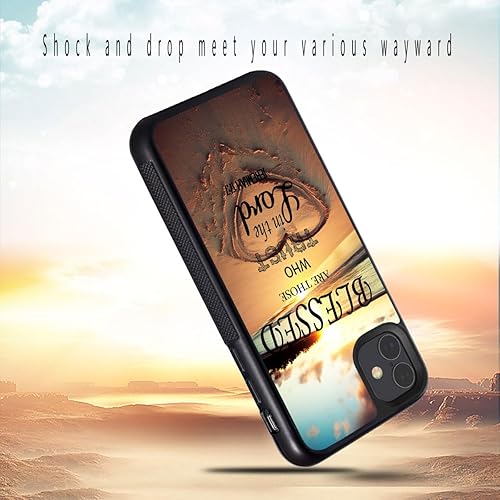 Miniatura 3 de Funda para iPhone 11, versículo de la Biblia Jeremiah 177, diseño de playa de mar, antiarañazos, a prueba de golpes, funda de protección de TPU