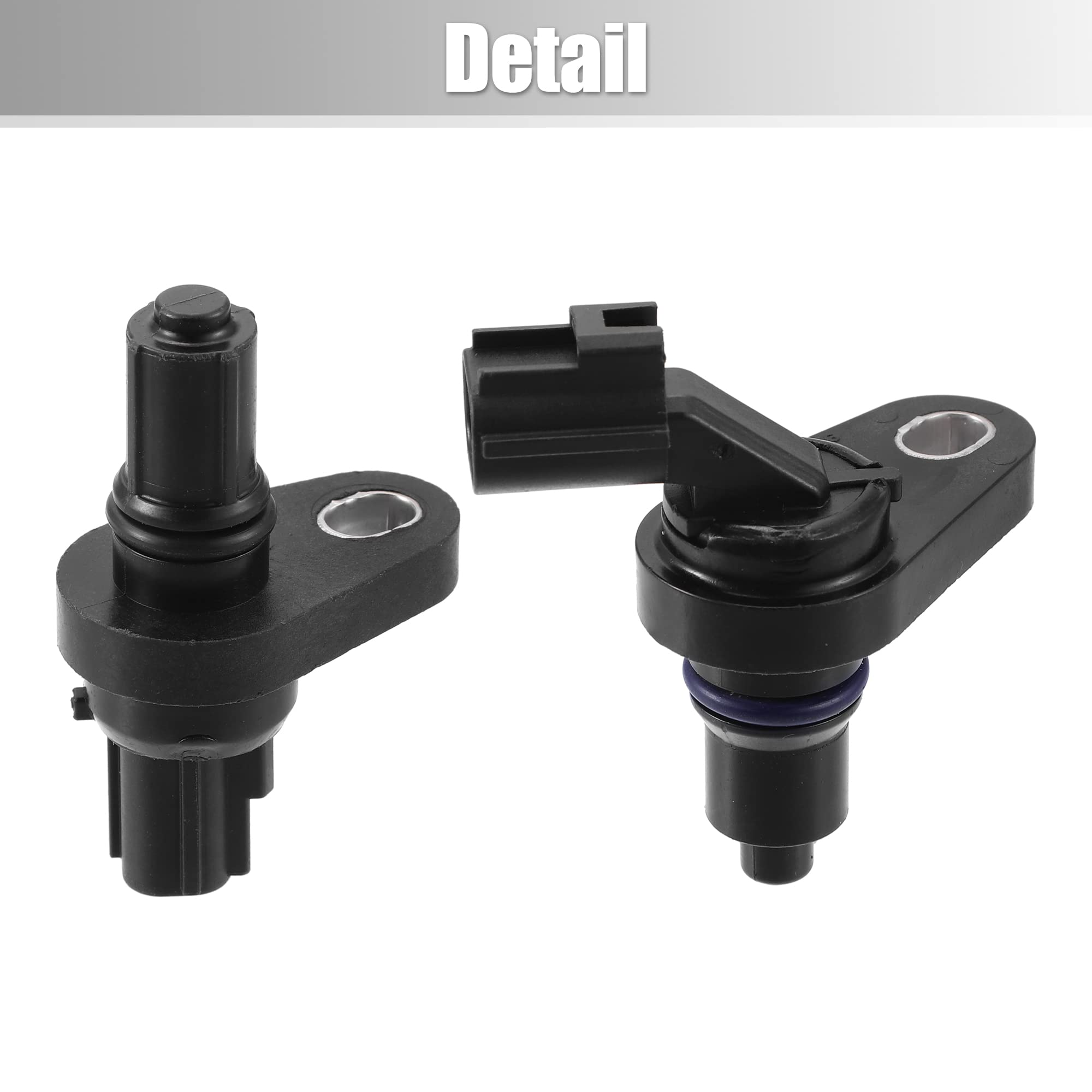 X AUTOHAUX Transmisión Velocidad Sensor para Chrysler 5078554AA 2 Pines Negro