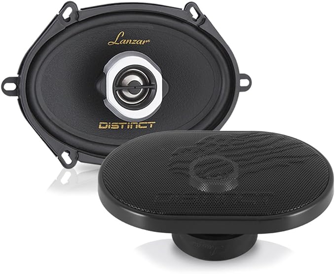 Lanzar 2Way Universal Car Stereo Speakers 200W 5” x 7