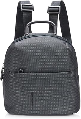 Mandarina Duck, MD20 BACKPACK Mujer, Talla Única, Acero, Talla única
