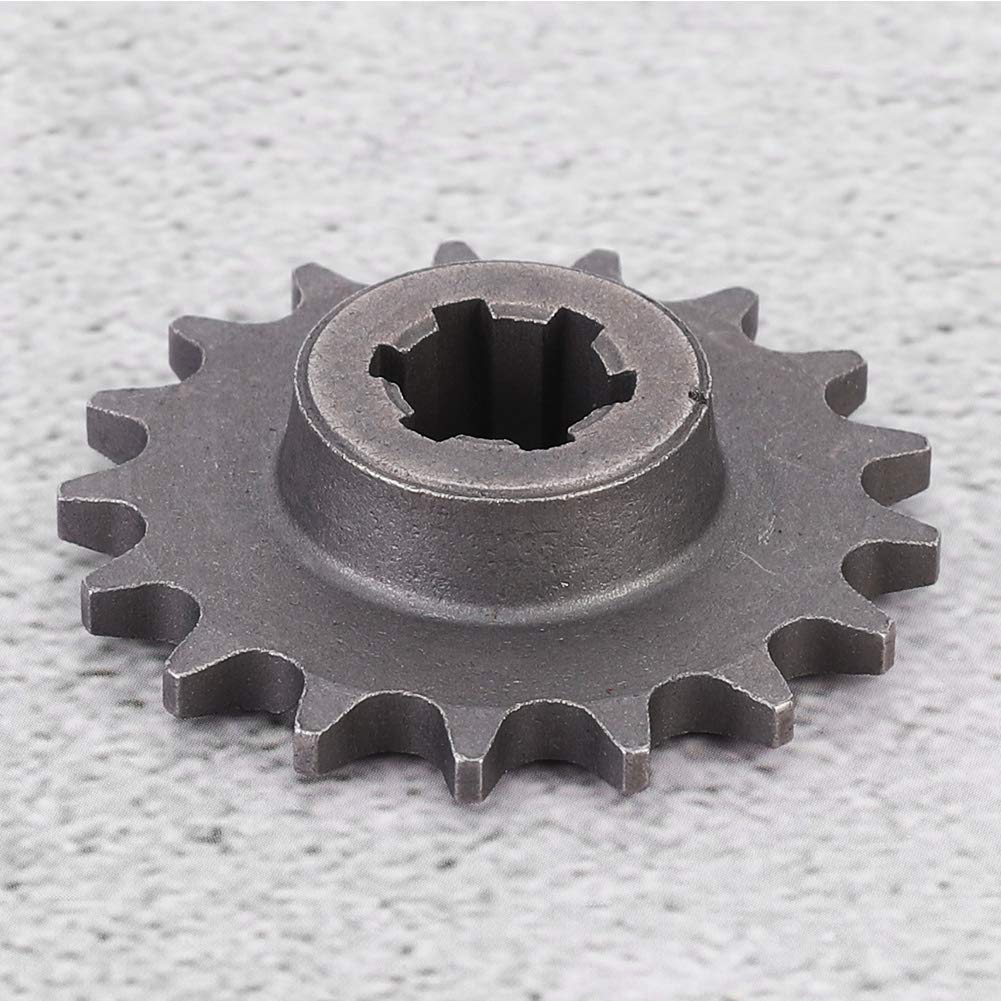 Piñón de Caja de Cambios, Repuesto de Metal de Calidad para Mini Motocicleta ATV Quad Dirt Pocket de 47, 2 Tiempos, con Fácil Instalación, Resistente a la Corrosión (17 Dientes)