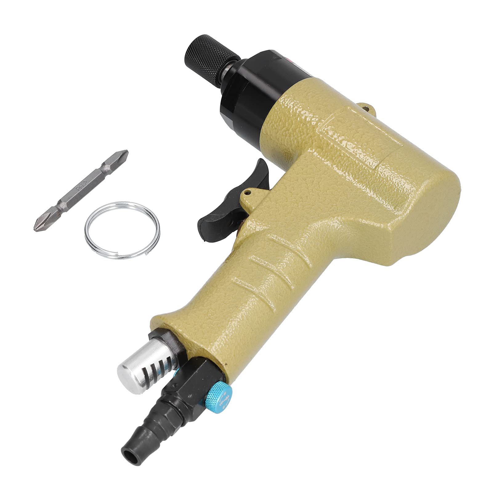 Wkrętak pneumatyczny ręczny pneumatyczny 1/4" 10 000 obr./min Wysokowydajny zestaw narzędzi KP805PN dla profesjonalnych mechaników i majsterkowiczów Konstrukcja ze stopu