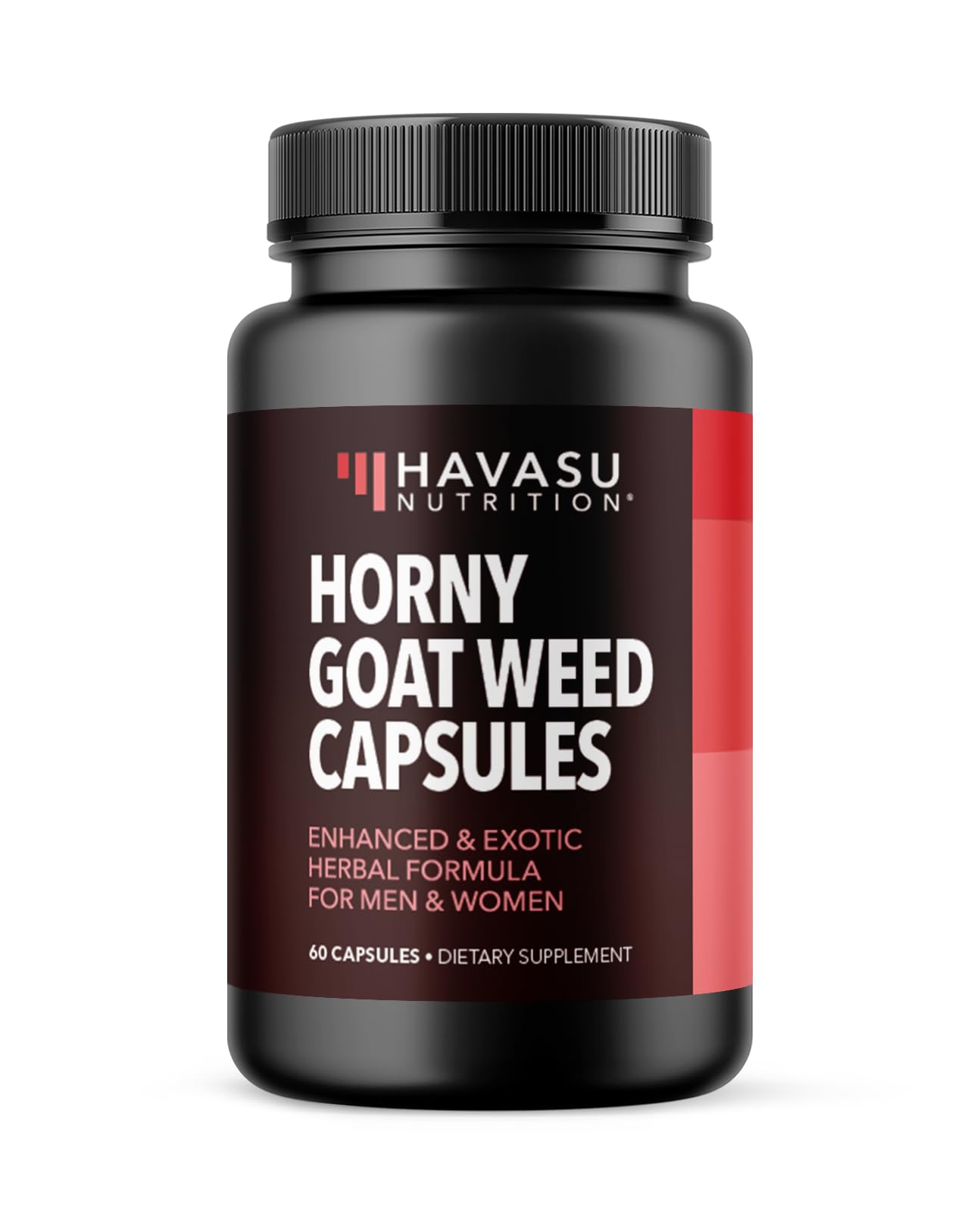 Horny Goat Weed with Maca, Tongkat Ali and Saw Palmetto, 30 Servings 60 Count (Pack of 1)