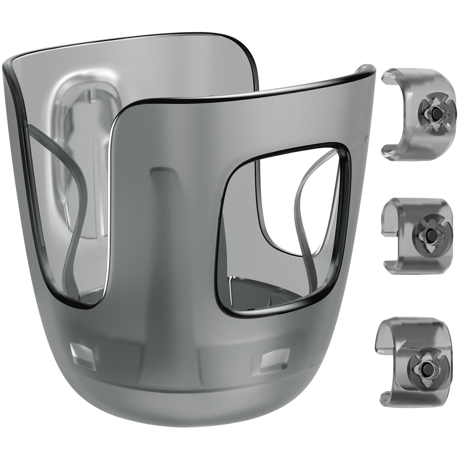 Stroller Cup Holder Fits for UPPAbaby Vista/Vista V2/Vista V3/Cruz/Cruz V2/Minu/Minu V2/Minu Duo, Securely Hold The Cup, Quick Attachment, Folds with Stroller, Drinking On The Go, 1Pack