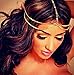 Produktbild deniferymakeup Bridal Head Kette Brautschmuck Haarschmuck Schmuck Hochzeit Haar Stück Hochzeit Haar Schmuck Gold Brautschmuck Kette Boho Kopf Stück