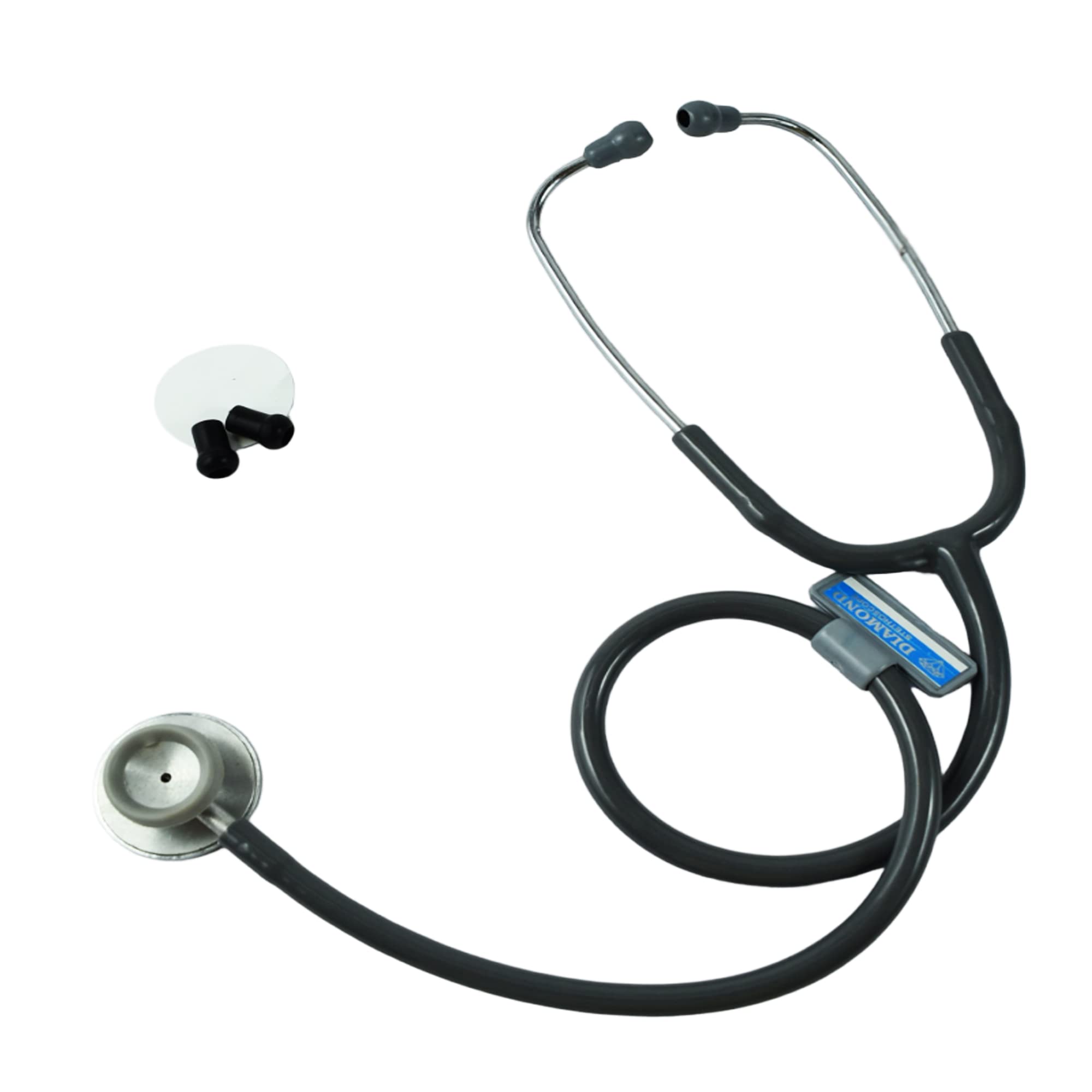 Diamond Deluxe With Silver Plated Diaphragm Suitable For Doctor Nurses Single Stethoscope Black (B0C3R3G3HV) Amazon Price History, Amazon Price Tracker