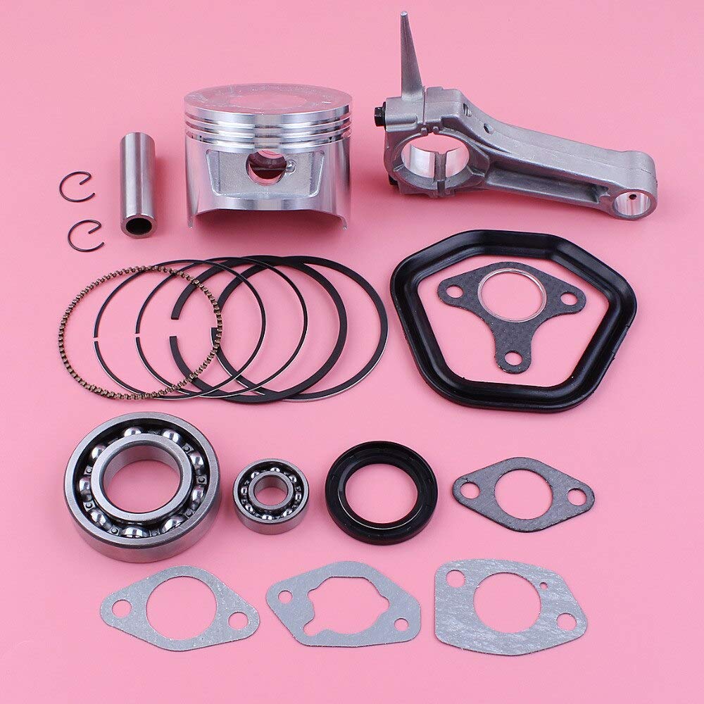 Juego de juntas de sello de aceite de cojinete de cigüeñal de anillo de pistón de 88mm para Honda GX390 13HP GX 390, pieza de motor de cortacésped generador