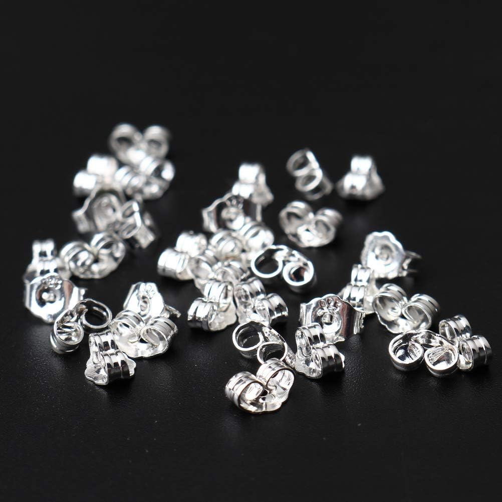 See full amazon price history chart for Kumu Jewellery Tools (50 Pcs Approx) Silver Bullet clutch butterfly/Premium Earring Stopper/ Earring Nuts Silver/ Earring Silver Metal Stopper / Earring Back Stopper/ Earring Back Supporter/Earring Stoppers/ Earring Post Back Stopper Silver/ Silver E Kumu Jewellery Tools (50 Pcs Approx) Silver Bullet clutch butterfly/Premium Earring Stopper/ Earring Nuts Silver/ Earring Silver Metal Stopper / Earring Back Stopper/ Earring Back Supporter/Earring Stoppers/ Earring Post Back Stopper Silver/ Silver E (B0CPLZHLF2) Amazon Price History, Amazon Price Tracker