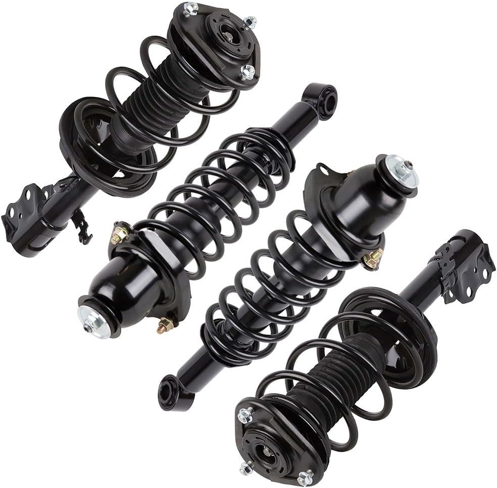 Duralo Complete Front Rear Strut & Spring Assembly For Toyota Corolla 1.8L 2009 2010 - Duralo 1192-1346 New