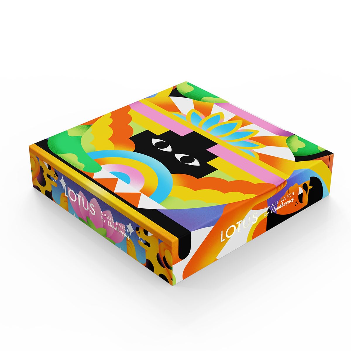 Cloudberries Lotus Jigsaw Puzzle, 1000 Piece Random Cut Jigsaw Puzzles for Adults, Small Batch by Cloudberries, Colourful Puzzles