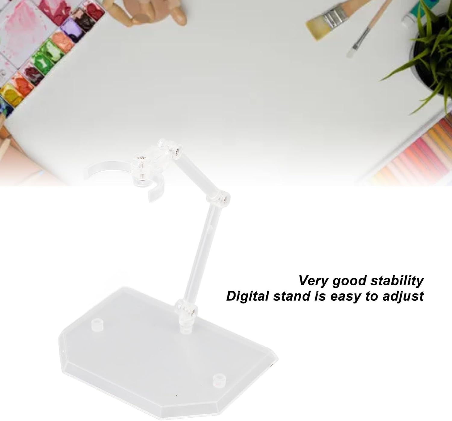 Stojak na Figurki 5 Paczek Uchwyt na Model Lalki Wielofunkcyjny Przezroczysty Wspornik Odpowiedni dla Różnych Figurek Anime
