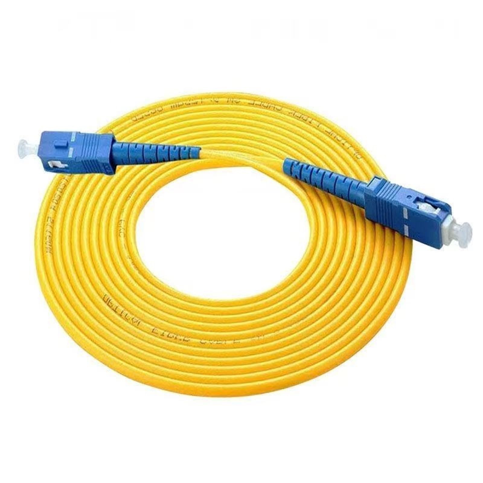 1 pièces câble de raccordement à fibres optiques SC/UPC-SC/UPC FTTH câble d'extension de cordon de raccordement intérieur monomode