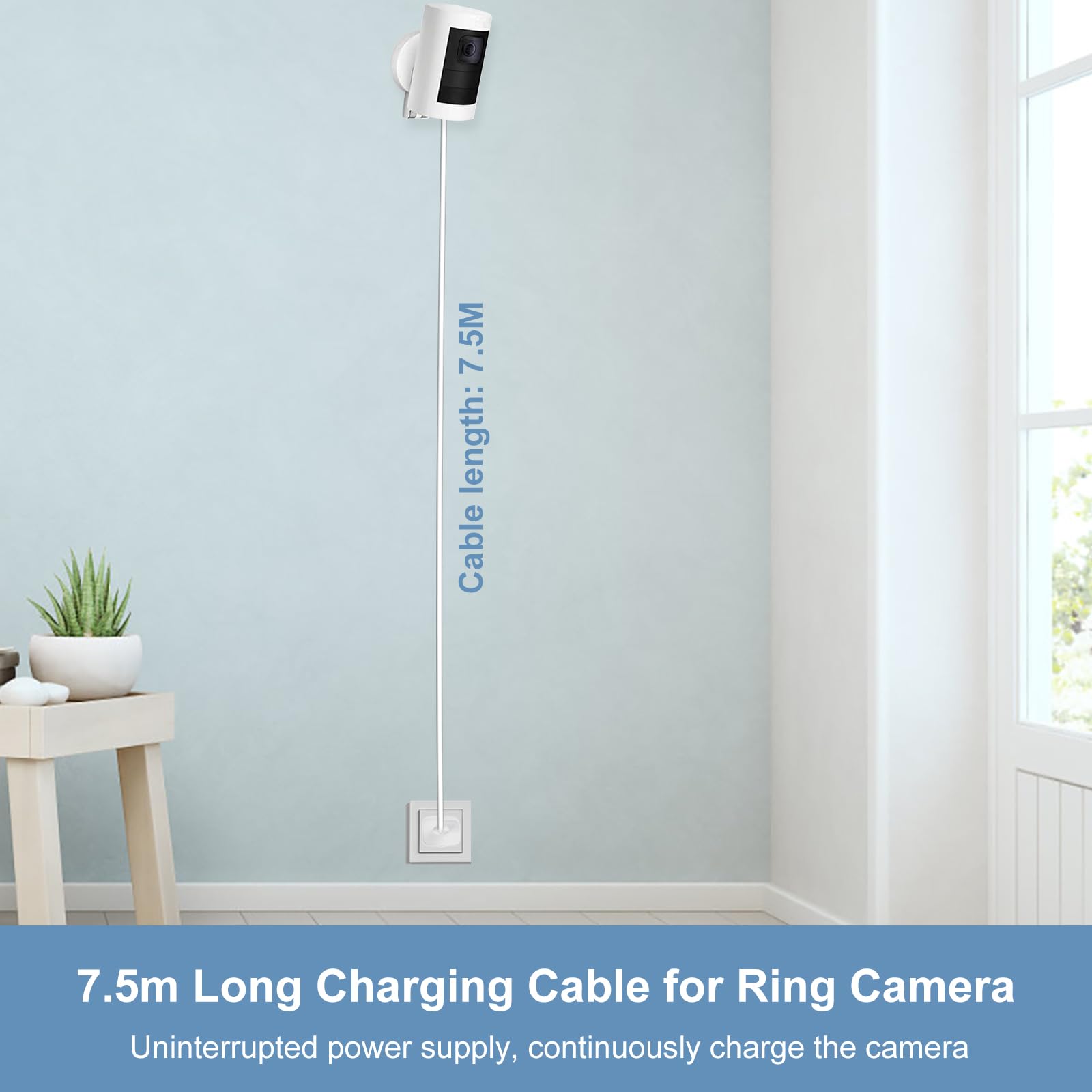 Ring Power Adapter ALERTCAM Power Adapter For Ring Stick Up Cam