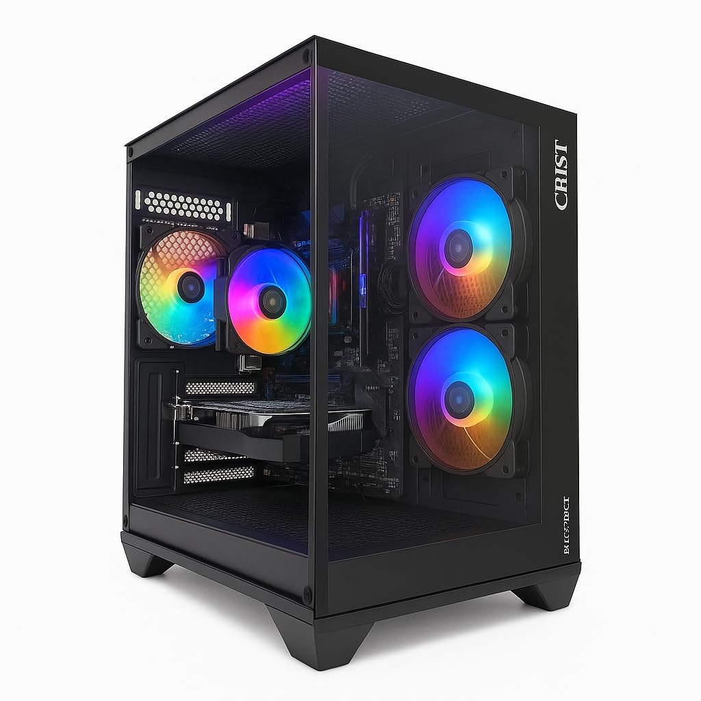 CHIST ROG Super PC XEON 2680 14 CORE 28 Threads DDR4 RAM (Black, Nvidia Ge Force RTX 3050, 512GB, Windows 11 PRO, 32, GB)