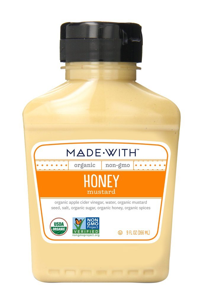 Made With Mustard Honey Organic, 9 oz