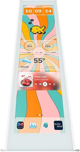 HYTE Y70 Touch Infinite Display Upgrade, Snow White - Whi…