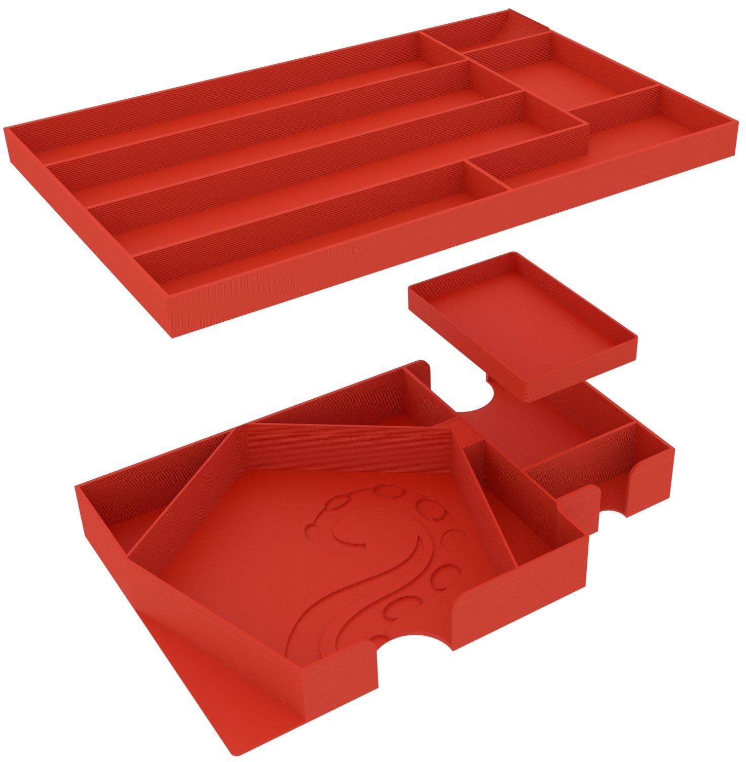 Feldherr Organizer compatible with Tiny Epic Cthulhu - Insert for core game box - suitable for Standard and Deluxe Edition + Astral Artifacts - Fast game setup - Better overview — image 1