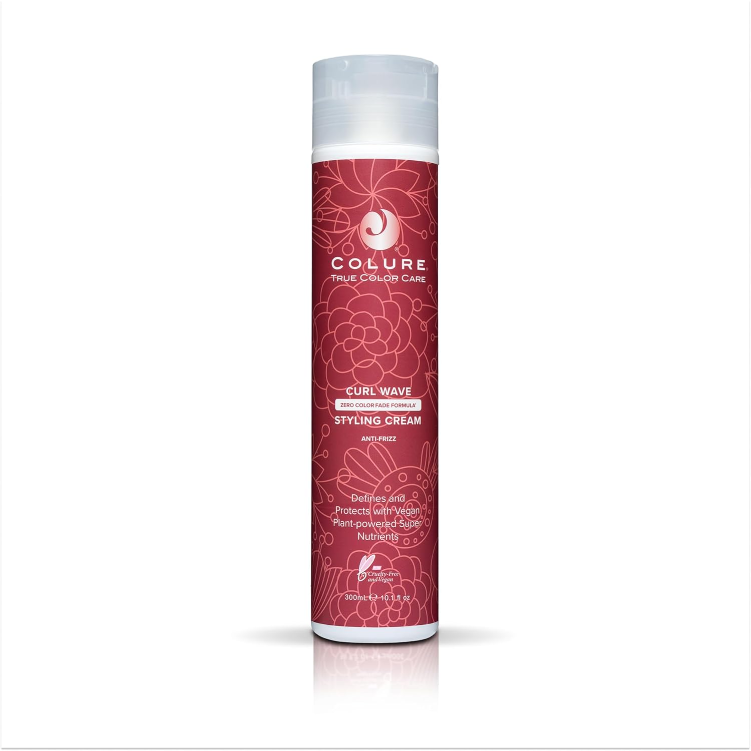 COLURE Curl Wave Styling Cream, 10 Fl Oz – Anti Frizz Defining Crème for Curly Hair, Humidity Resistant Heat Protection