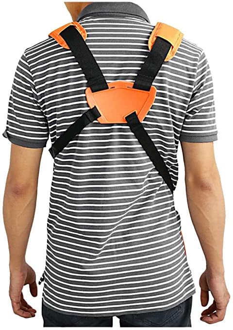 Generic Adjustable Shoulder Holding Belt for Brush Cutter – Heavy Duty Harness Strap for Grass Trimmer, Lawn Mower & Crop Harvester – Comfortable Support Belt for Petrol Brush Cutter 1