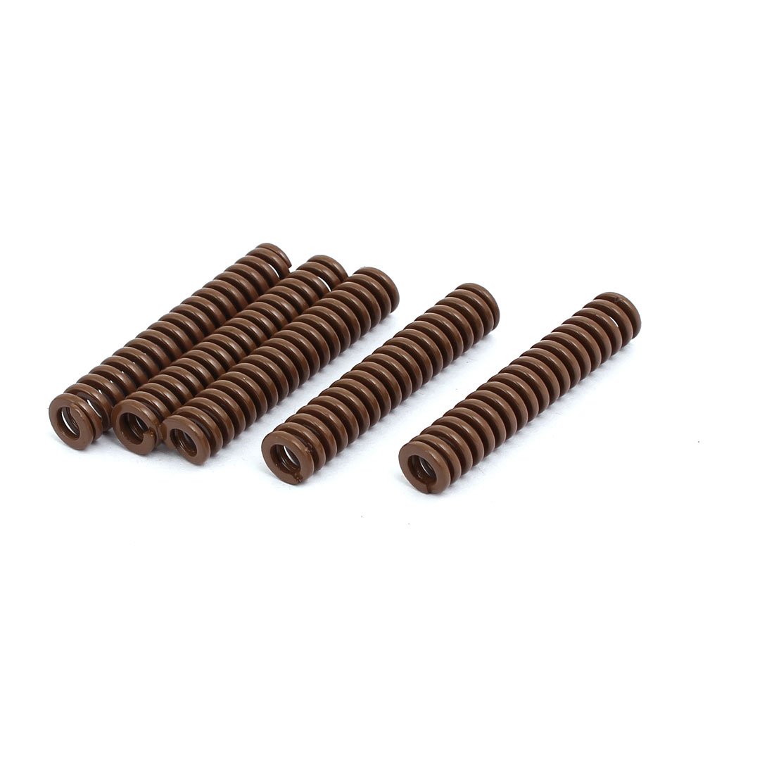 Uxcell Brown Sourcingmap 8Mm Od 40Mm Length Extra Heavy Load Compression Die Spring 5Pcs