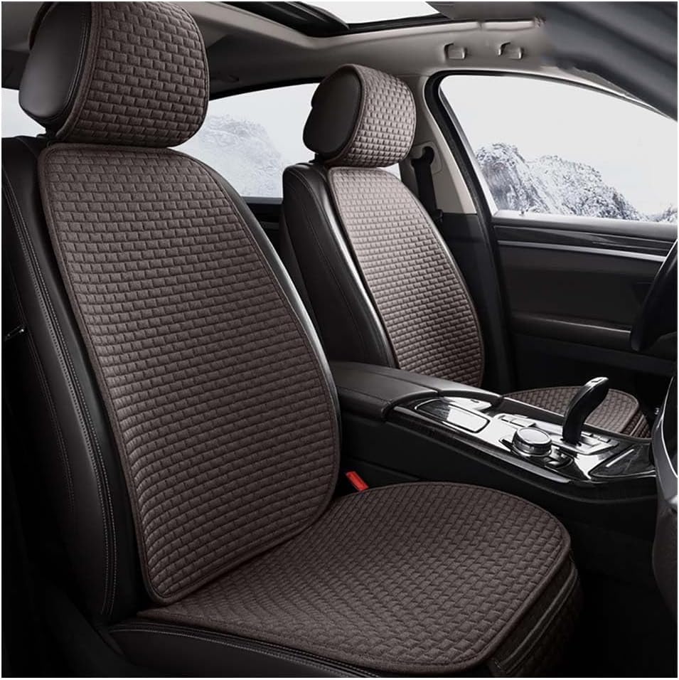 Coussin de siège auto en lin pour VW Polo IV V VI respirant et universel quatre saisons