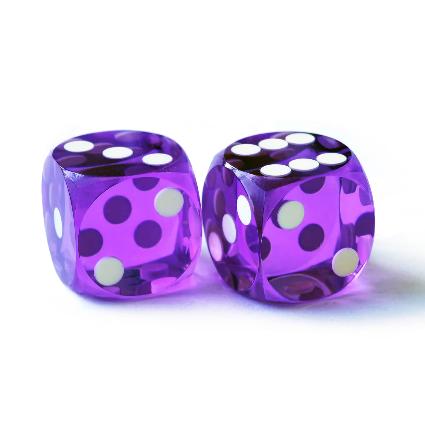 Bescon Professional Precision Casino Dice Round Corner 5/8" (16mm) with Beveled Corner, Without Serial Number — image 1