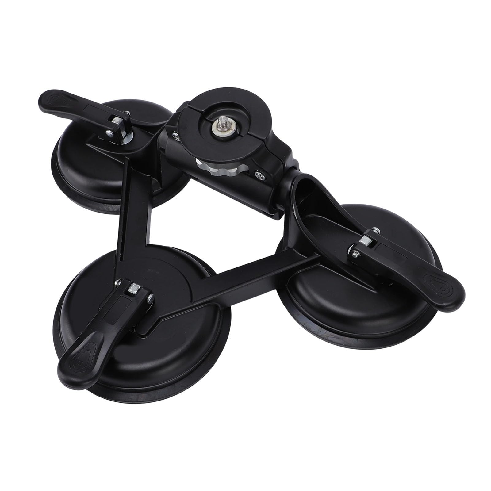 Tosuny Soporte para Teléfono con Ventosa Triple, Capacidad 20KG, para Coche | Metal Suction Cup Mount for X5 X4 X3, DSLR, Mirrorless, Action 5 Pro