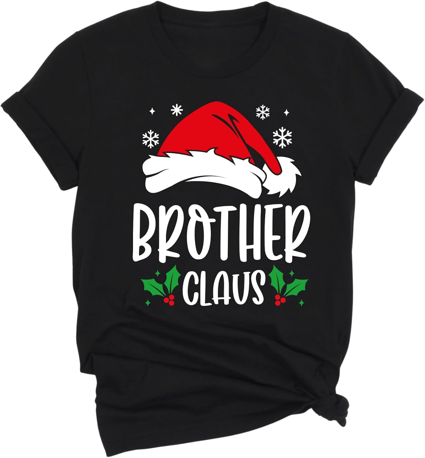 Custom Family Claus Christmas T-Shirt, Family Matching Christmas Shirts, Christmas Party Tess, Group Christmas Family Tshirts - Image 3